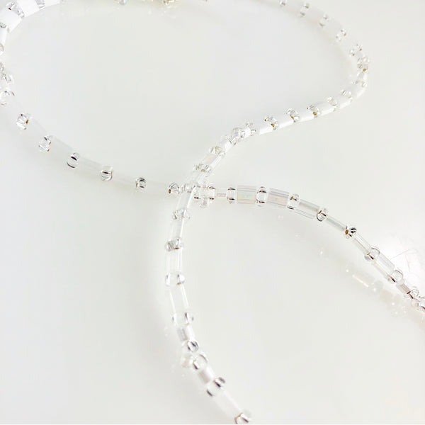 "Glass Tile" Wrap Bracelet (Brilliance)