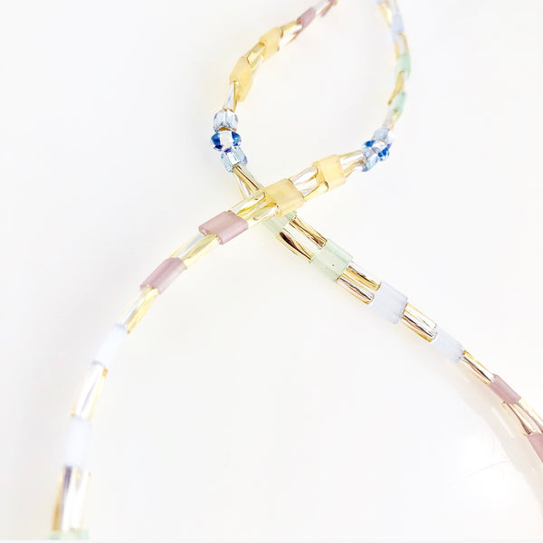 "Glass Tile" Wrap Bracelet (Unicorn)