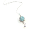 "Druzy Galaxy" Necklace (turquoise)