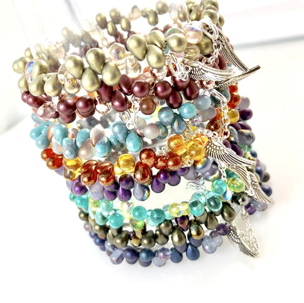 "Raindrop" Bracelet (Whisper)