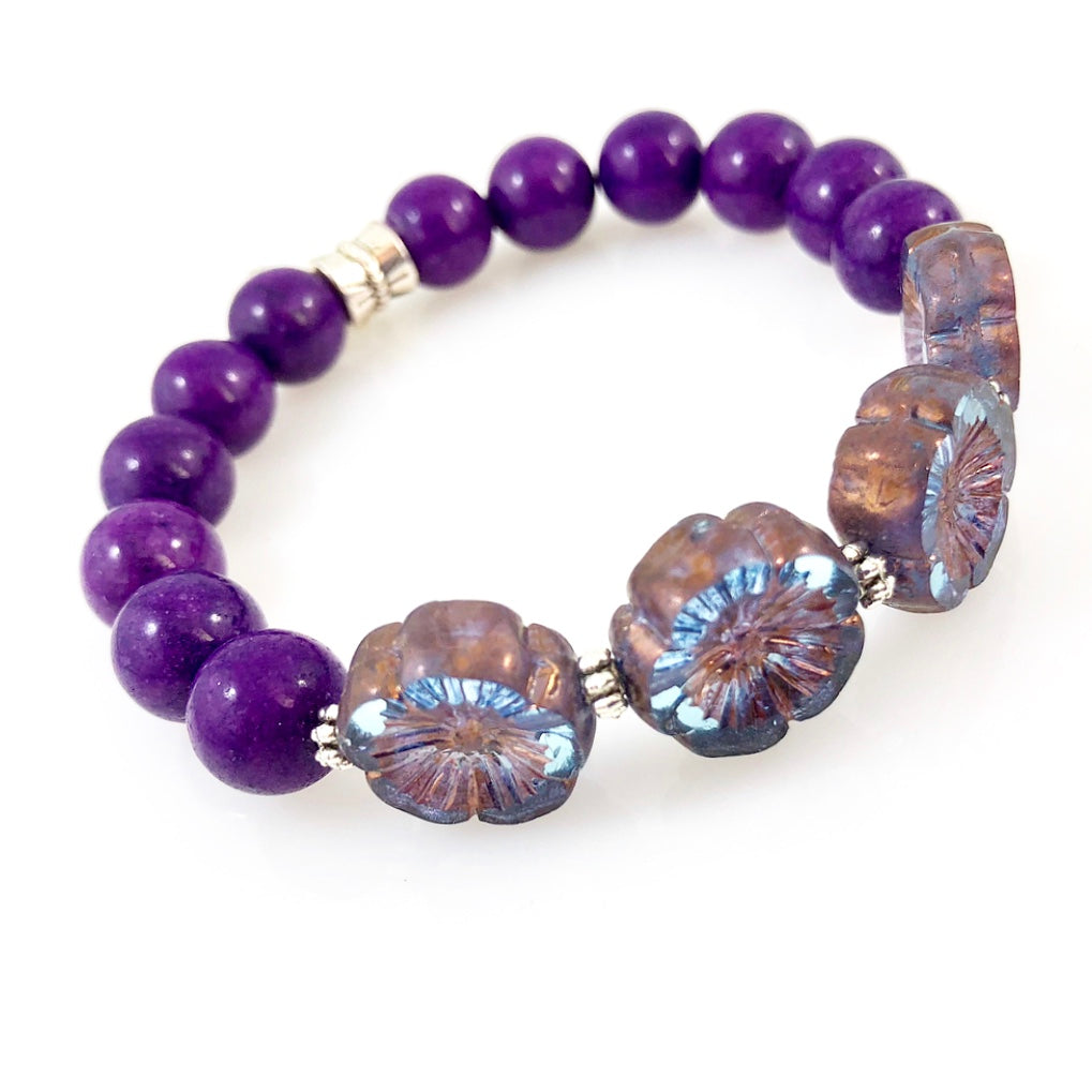 "Vibrance" (Purple) Bracelet