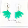 "Peacock Feathers" Earrings (Various Colours)