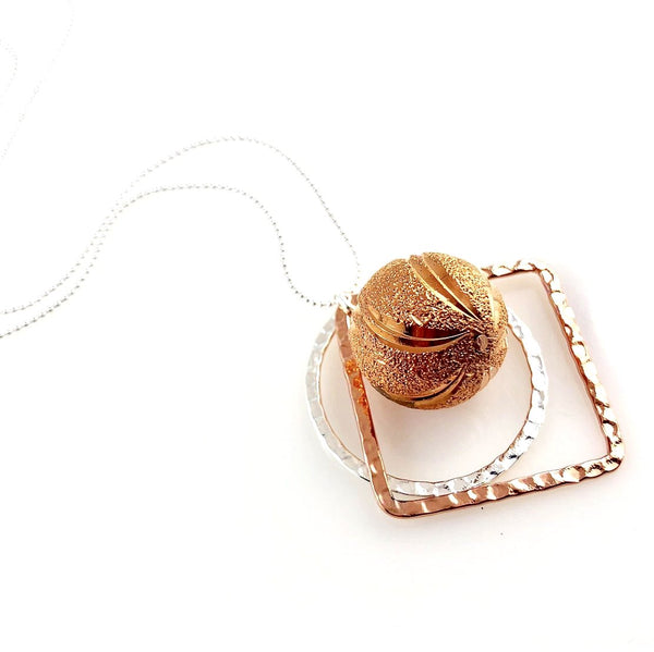 "Shimmer Globe" Necklaces (Various Colours)