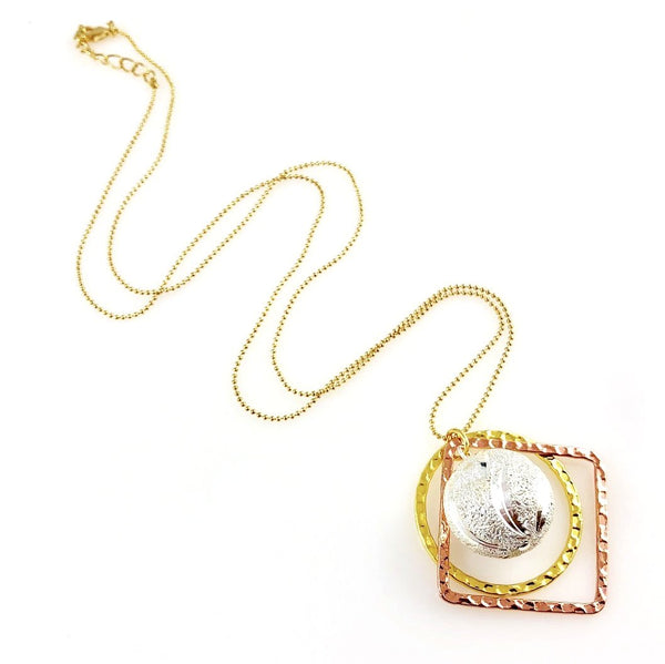 "Shimmer Globe" Necklaces (Various Colours)