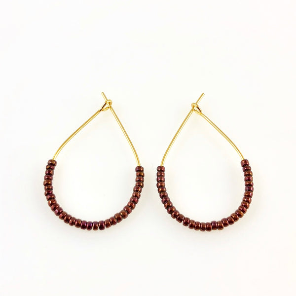 "Rain Drop" Earrings (Various Colours)