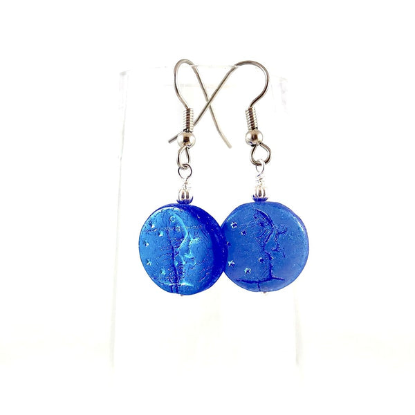 "Blue Moon Spirit" Earrings