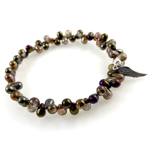 "Raindrop" Bracelet (Earthy)