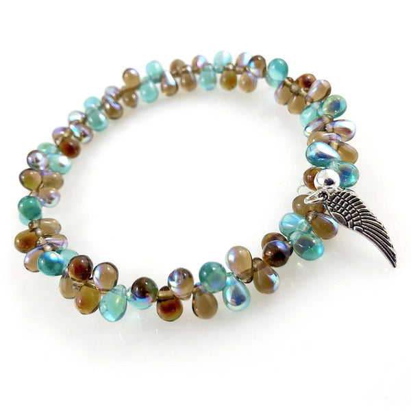 "Raindrop" Bracelet (Northern Lights)