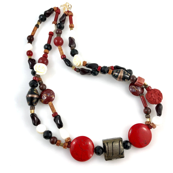 "My Beautiful Chaos" Necklace (Fire)