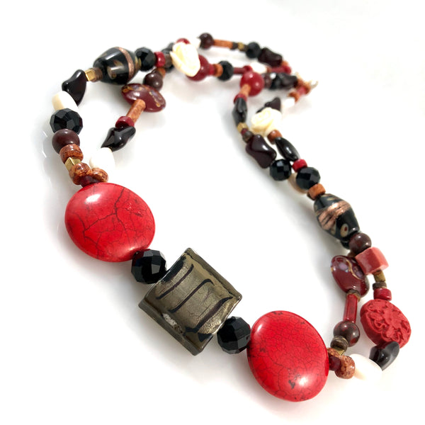 "My Beautiful Chaos" Necklace (Fire)