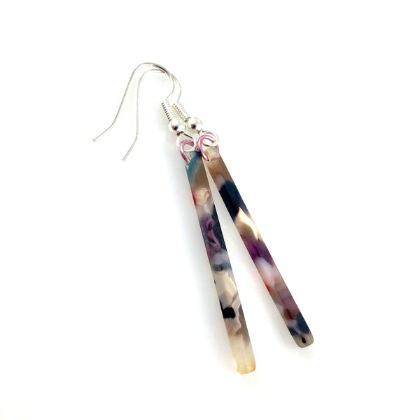 "Resin Bar" Earrings