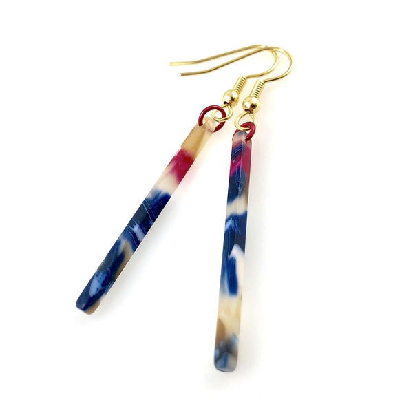 "Resin Bar" Earrings