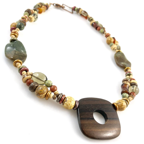 "My Beautiful Chaos" Necklace (Autumn)