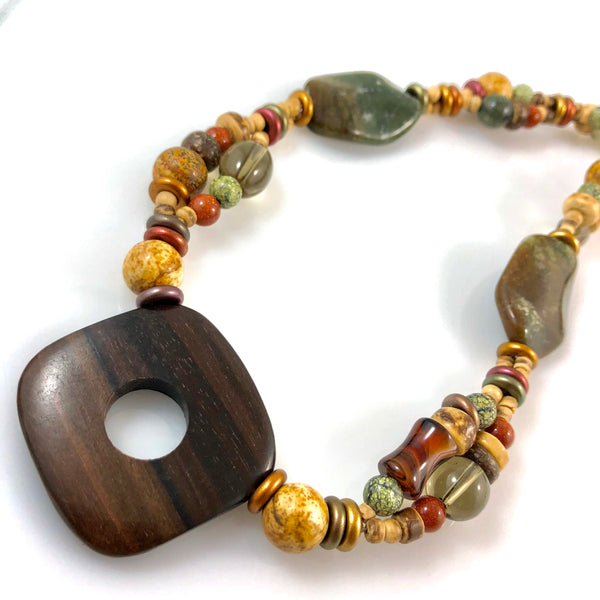 "My Beautiful Chaos" Necklace (Autumn)