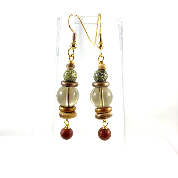 "My Beautiful Chaos" Earrings (Autumn)