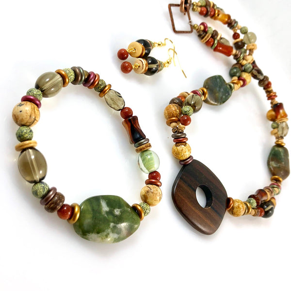 "My Beautiful Chaos" Earrings (Autumn)