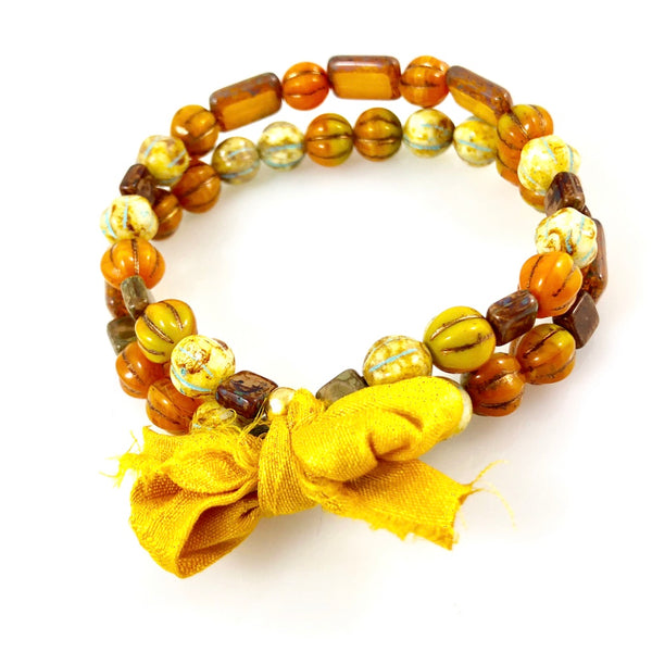 With Thanks" Bracelet - Yellow