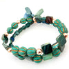 "With Thanks" Bracelet - Turquoise Green