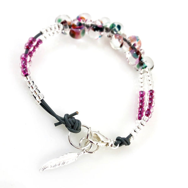 "Petite Boho" Bracelet - Rose Garden
