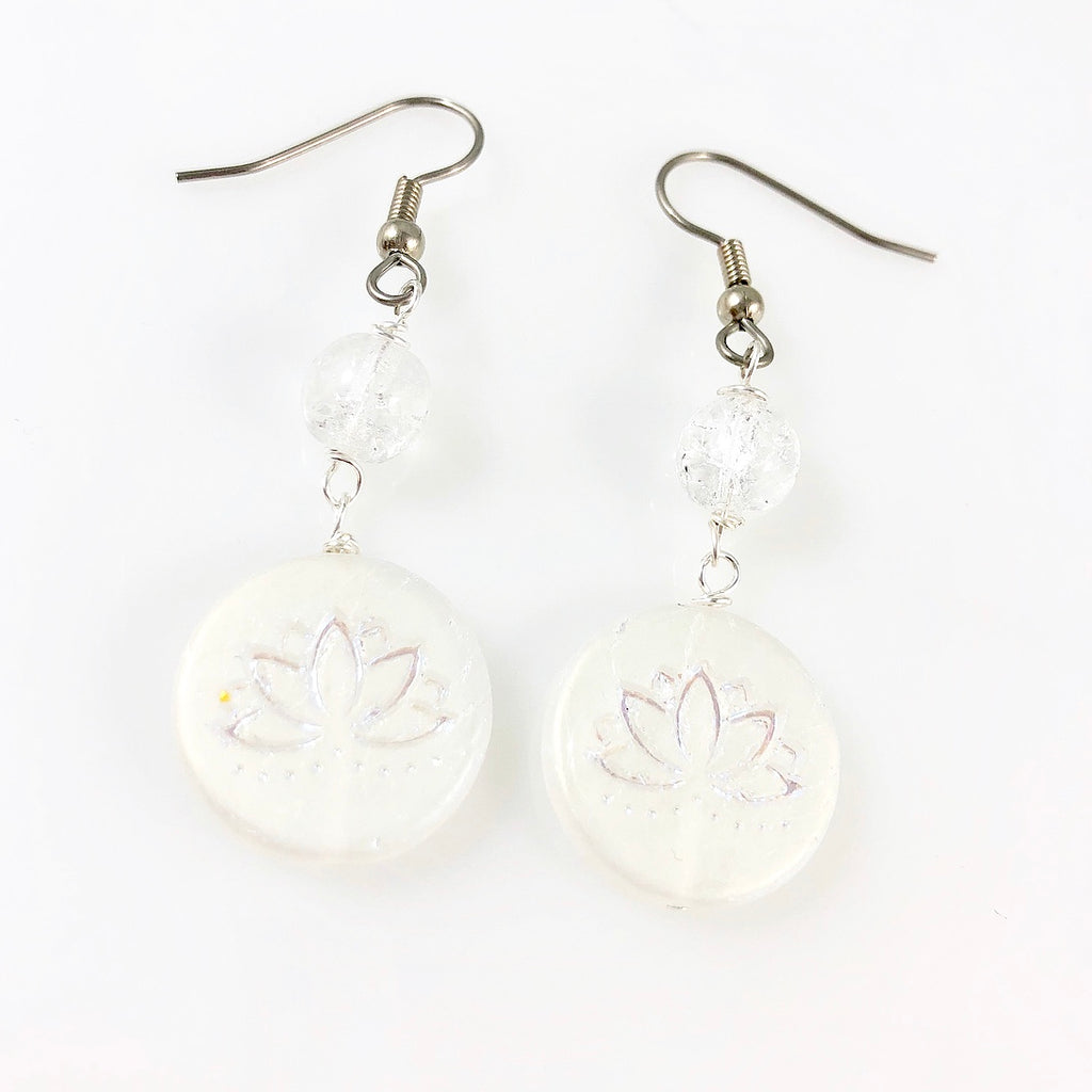 "White Lotus" Earrings