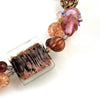 "My Beautiful Chaos" Necklace (Cinnamon Fire)