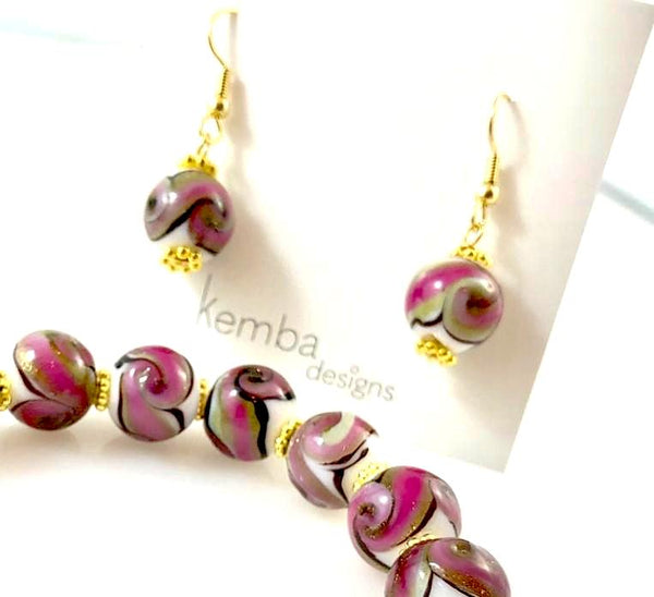 "Pink Sands" Earrings