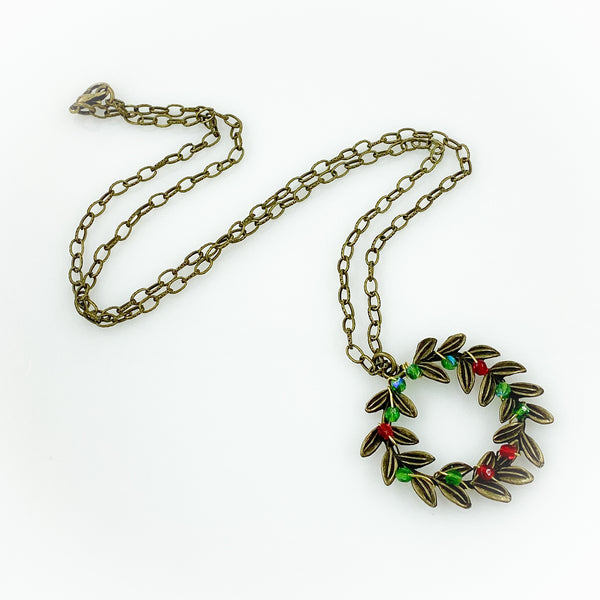 “Be Wreath With Me” Necklace