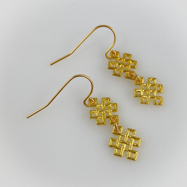 “Cross Paths” Earrings