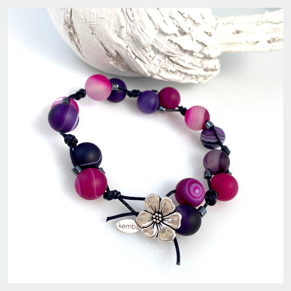 “Bright Orchid" Bracelet