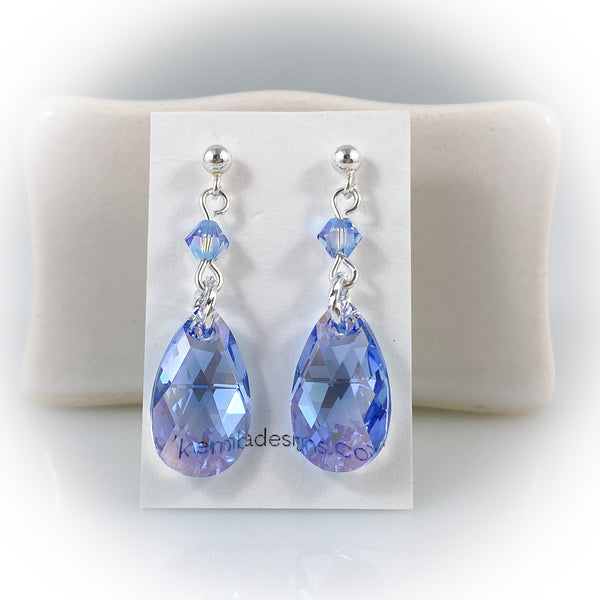"Crystal Rain" (Cinderella) Earrings