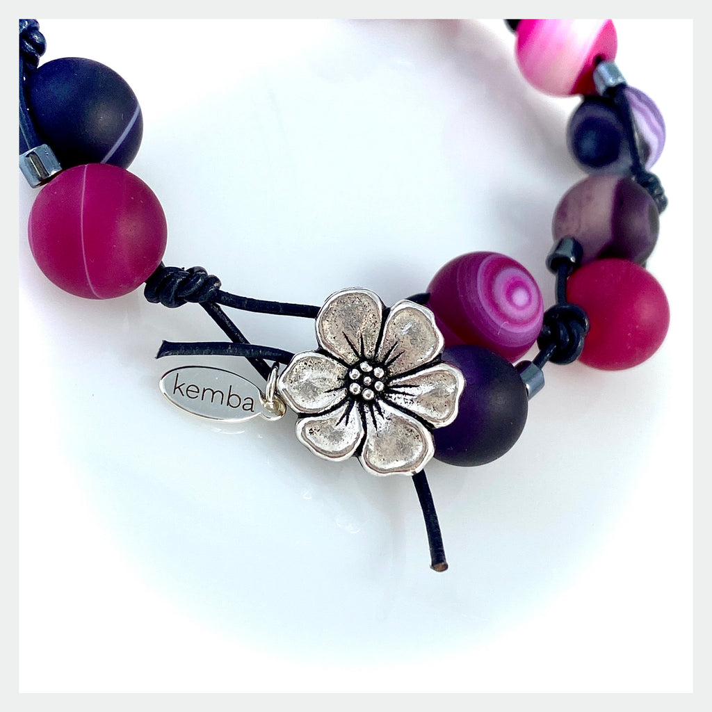 “Bright Orchid" Bracelet